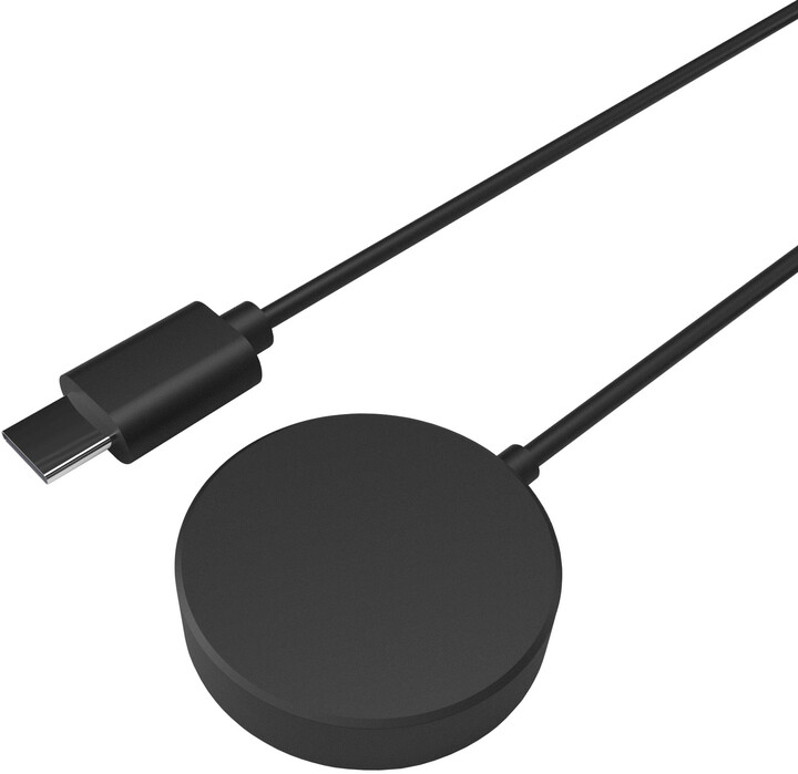 Kabllo karikimi FIXED USB-C për Samsung Galaxy Watch 4 dhe modelet e tjera Samsung Galaxy, e zezë