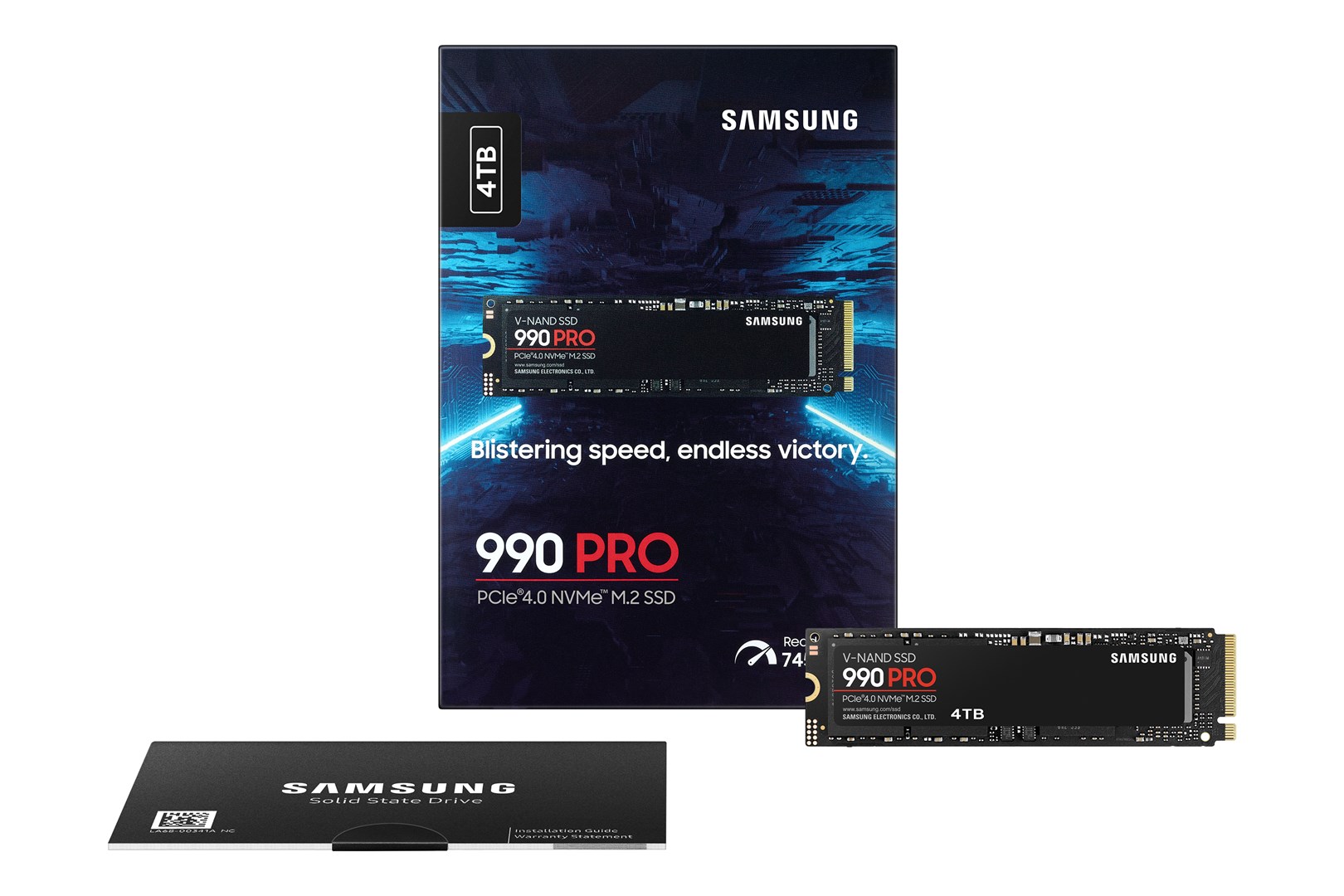 Disk SSD Samsung 990 PRO, M.2, 4TB, PCIe 4.0