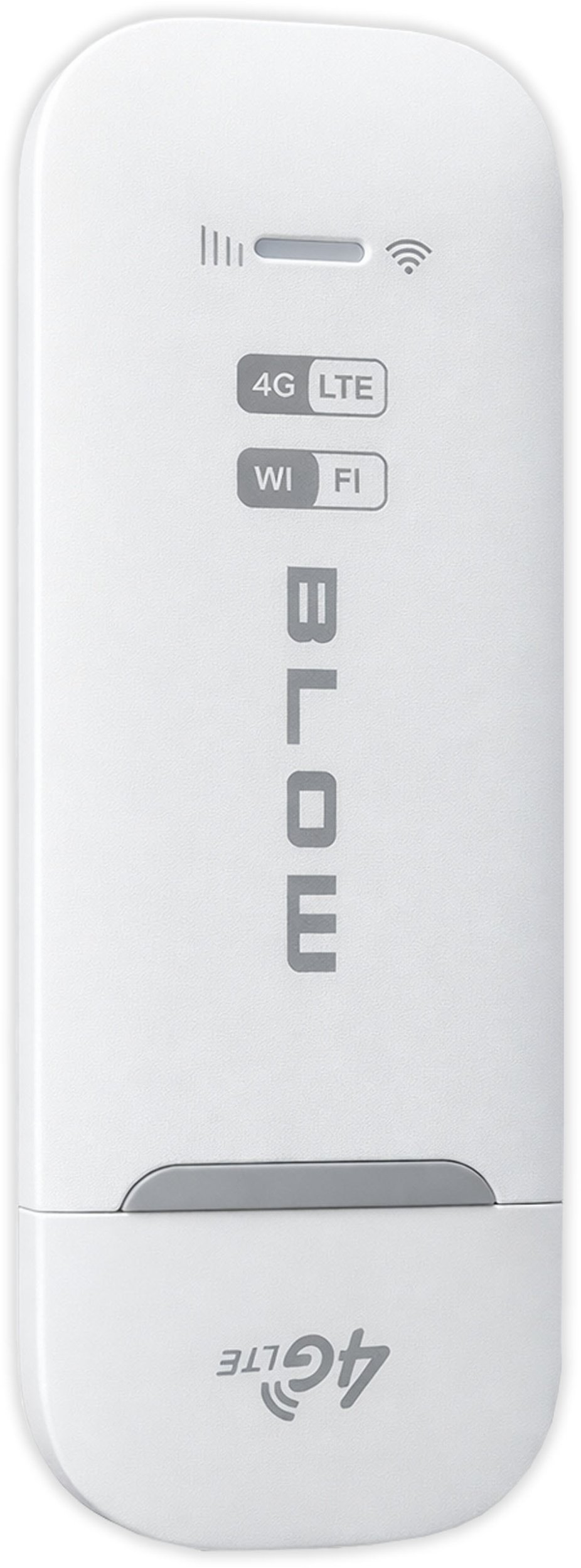 Модем LTE 4G USB ВиФи Blow 86 079, хотспот до 10 уреди, 2.4GHz, бел
