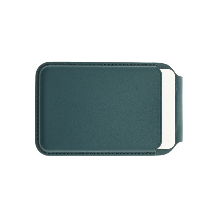 Dviced Leather MagSafe Foldable Cardholder, Blue