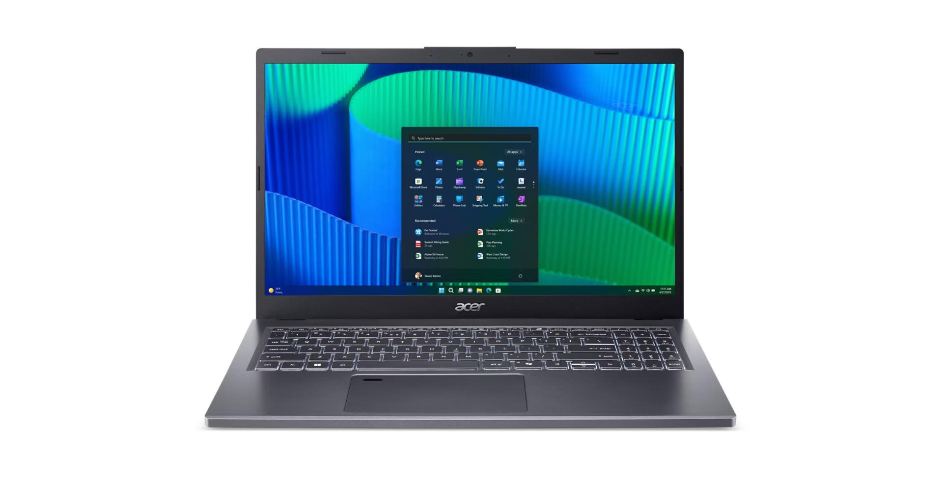 Laptop ACER Extensa 15 EX215-56-58PB, 15.6", Intel Core 5 120U, 16GB RAM, 512GB SSD, i hirtë