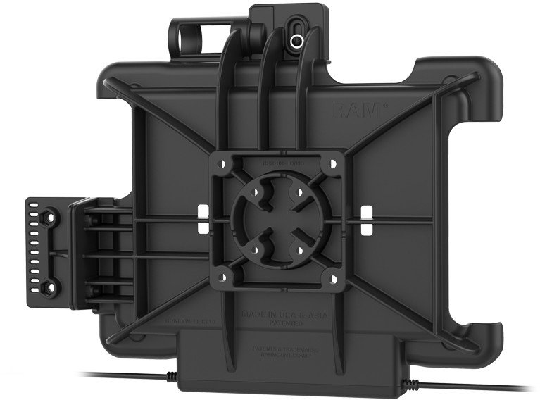 Mbajtëse tableti RAM Mounts RAM-HOL-HON9PD2U, për Honeywell RT10, me karikim dhe 2x USB, e zezë