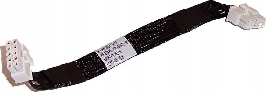 Kabllo e brendshme energjie HPE 496070-001, për backplane SAS, për serverë DL38x G6 G7, e zezë