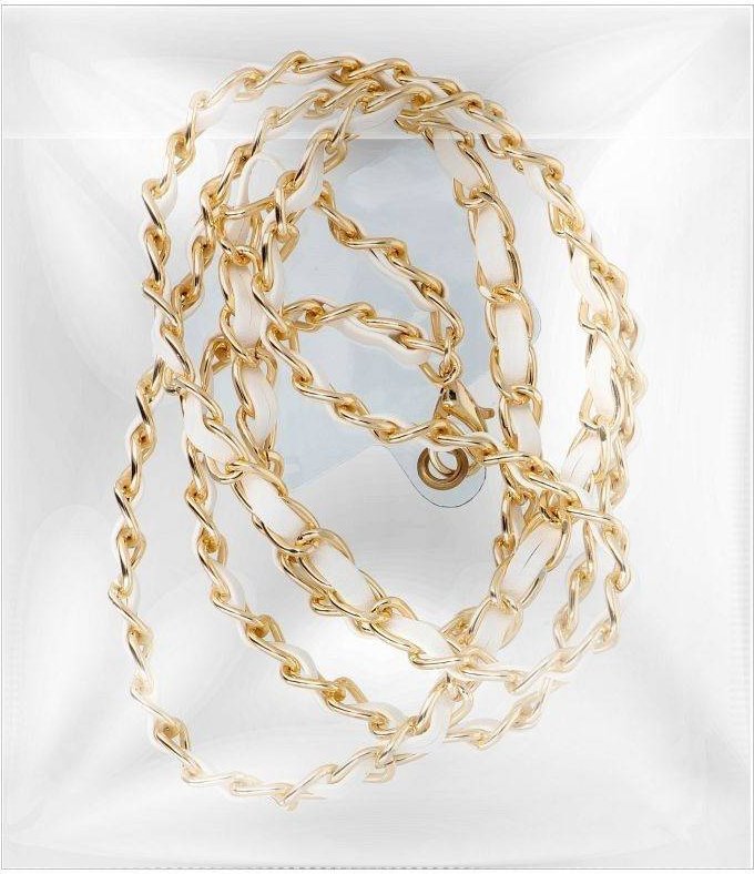 Varëse telefoni Remienok Strap, gjatësi 116cm, për qafë, e bardhë