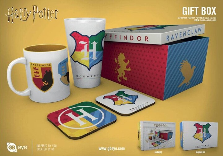 Set dhurate GB Eye Harry Potter - House Pride 