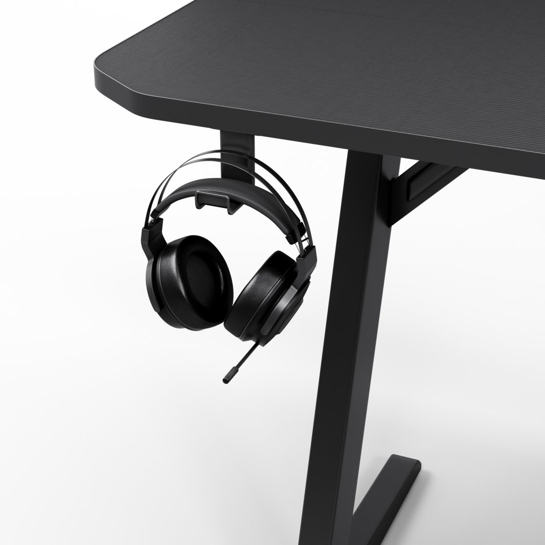 Tavolinë SENSE7 Classic Desk, 140cm x 60cm, e zezë