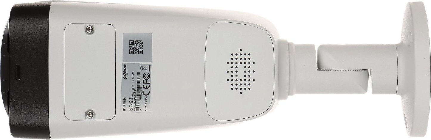 Kamerë bullet Dahua HFW3849T1 AS PV 0280B S4, 4K Ultra HD, lentë 2.8mm, e bardhë