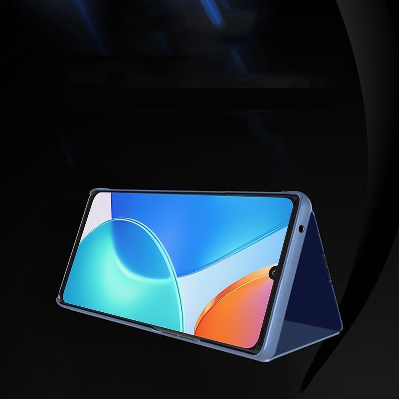 Mbulesë flip Hurtel Clear View Honor X7 Honor Play 30 Plus, e zezë