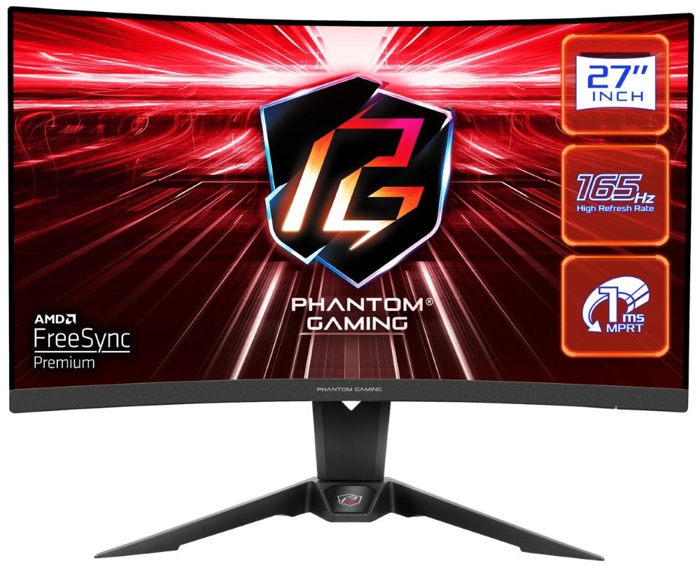 Monitor Asrock PG27Q15R2A, 27", 2560 x 1440, Wide Quad HD, 165 Hz, i zi