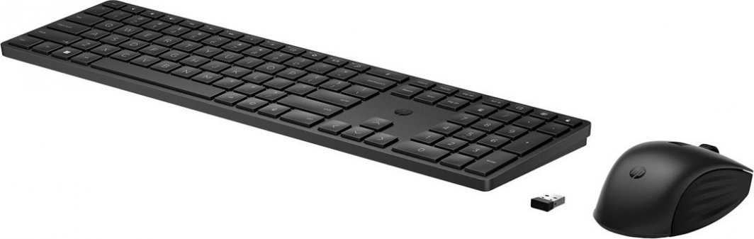 Set tastierë + maus HP 650 (4R013AA), i zi