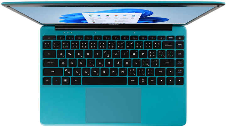 Laptop UMAX VisionBook 14WRx, 14.1 ", Intel Celeron N4020, 4GB RAM, 128GB eMMC, Intel UHD Graphics, i gjelbër