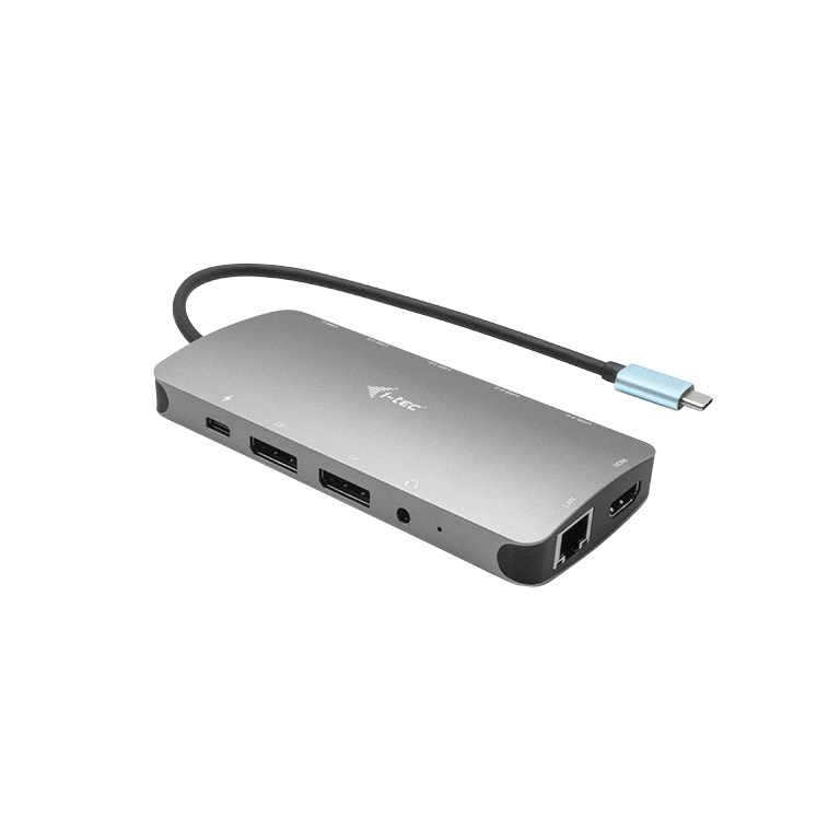 Док станица I-TEC USB-C, C31NANODOCKPROPD, сива