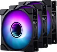 Set ftohës PC Phanteks M25 Gen2, 3x 140mm, DRGB PWM, i zi