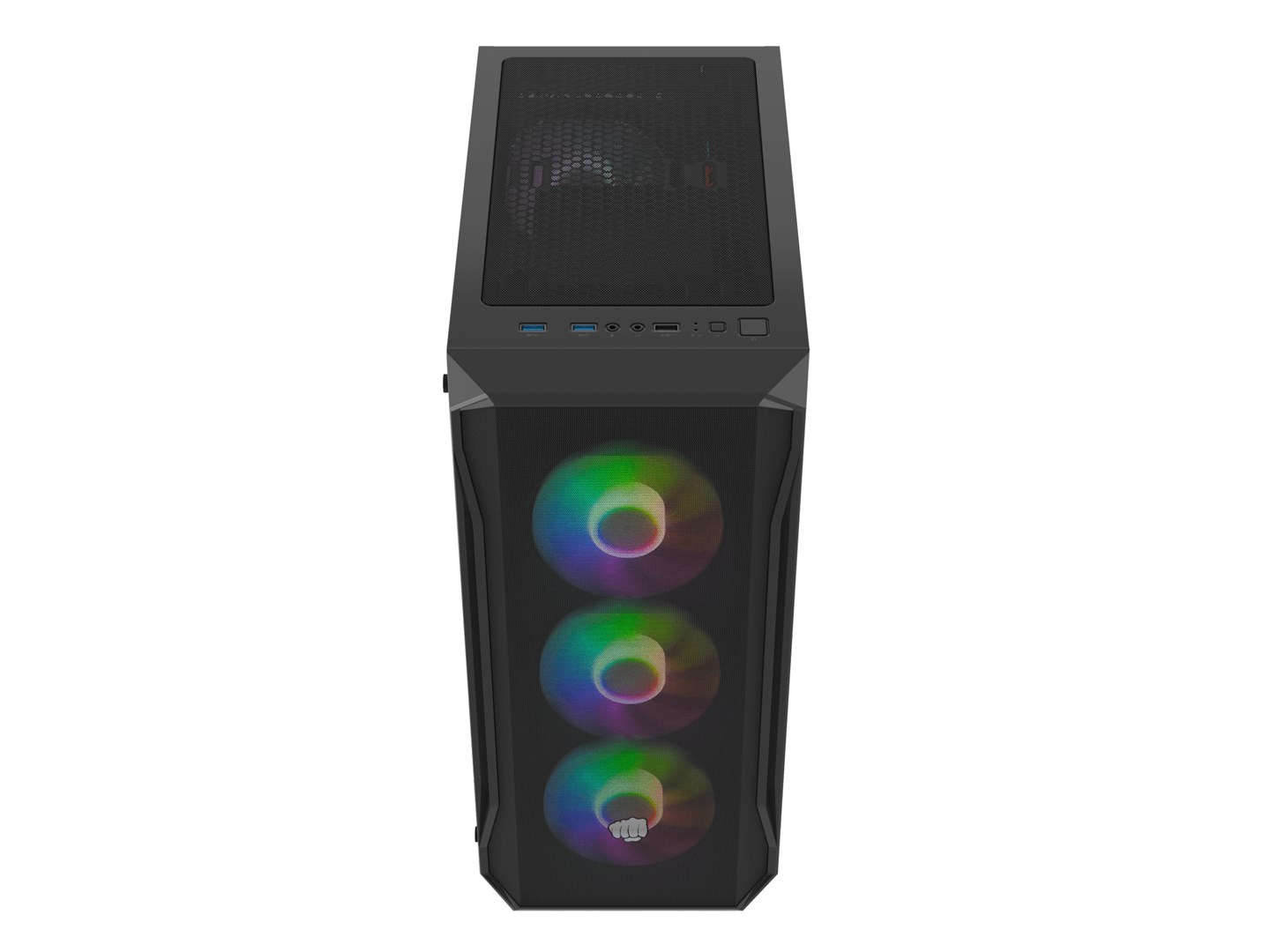 Kasë Fury Shobo SH4F RGB, ATX, e zezë