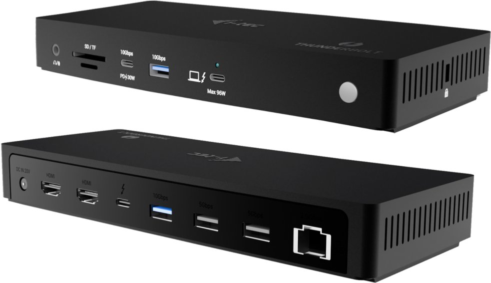 Докинг станица I-tec Thunderbolt 4 Triple Display, Power Delivery 96W, LAN