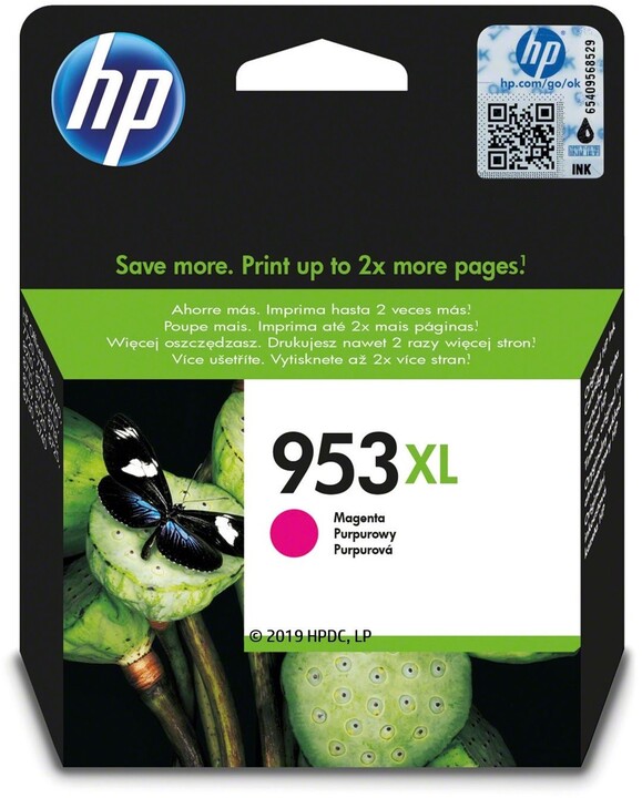 Ngjyrë për printer HP F6U17AE, e vjollcë