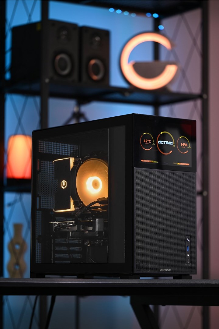 Kompjuter Actina, AMD Ryzen 5 5600X, 32GB RAM, 1TB SSD, RTX 4060 Ti, i zi