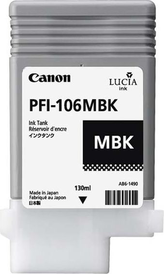 Rezervuar boje Canon PFI-106MBK, 130ml, matte black, i zi