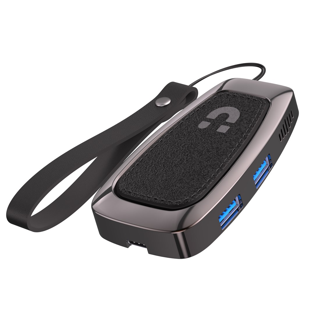 Qendër USB UNITEK D1053A, USB-C, HDMI 2.0, 10Gbps, e zezë