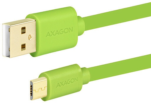 Kabllo AXAGON Bumm-AM10QG, e gjelbër