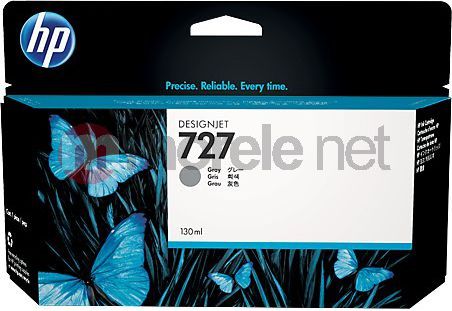 Ngjyrë për printer HP 727 B3P24A, 130ml, e hirtë