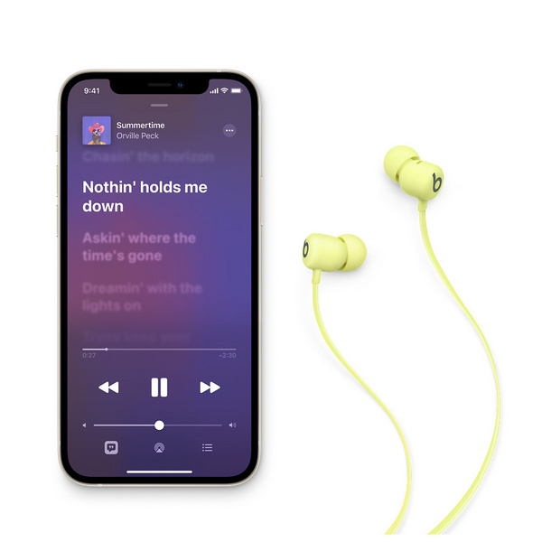 Beats Flex - All-Day Wireless Earphones, Yuzu Yellow