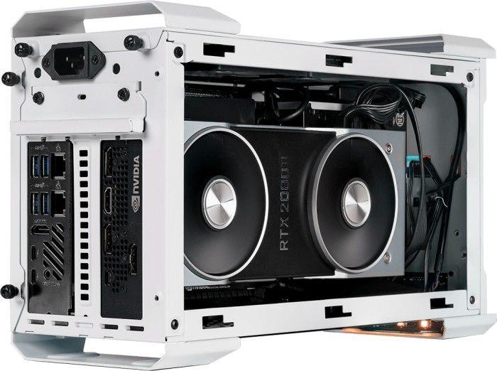 Kasë Cooler Master MasterCase NC100, e bardhë, NUC