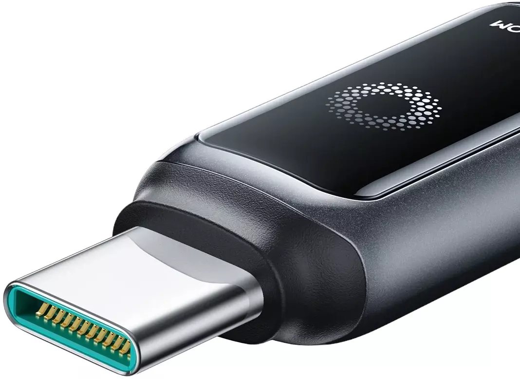 Kabllo karikues Joyroom USB C, 100W, fikje automatike, karikim i shpejtë, e zezë