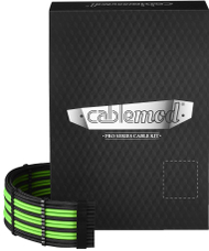 Сет внатрешни кабли Cablemod PRO CM-PCSR-FKIT-NKKLG-R, за Corsair RMi RMx RM, ModMesh, црна