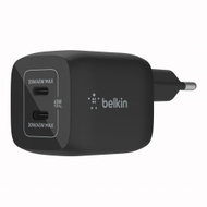Karikues Belkin 45W PD PPS Dual USB-C GaN, i zi