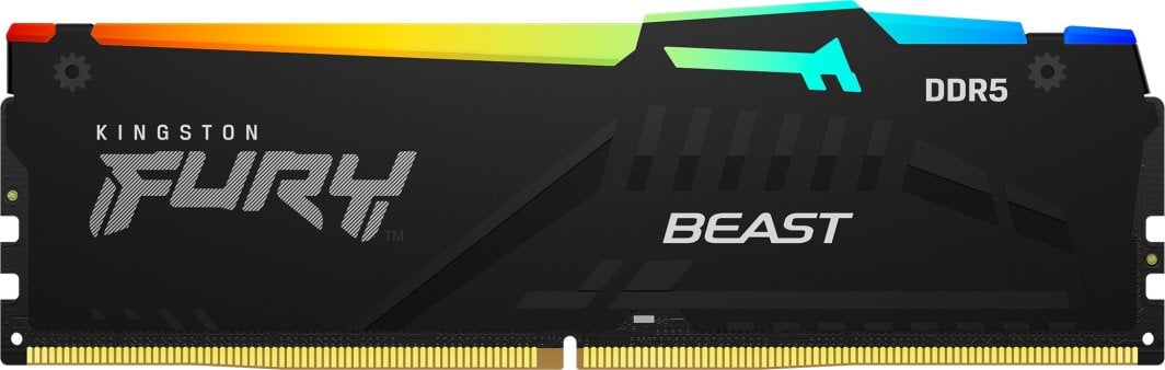 Memorie operative RAM Kingston Fury Beast RGB, DDR5, 32 GB, 6000MHz, CL36