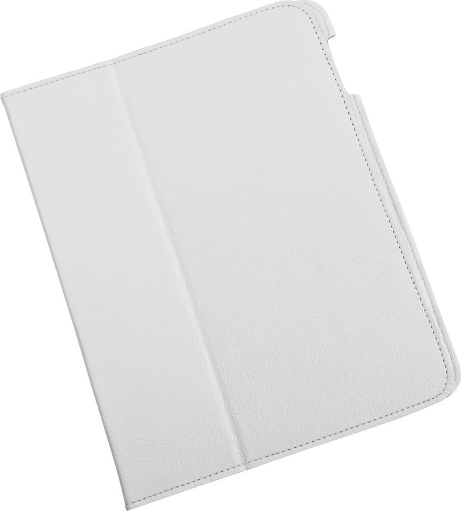 Mbulesë tabletë Quer Case, për Apple iPad 2, lëkurë natyrale, e bardhë