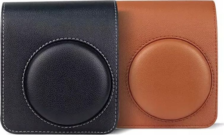 Kuti mbrojtëse LoveInstant për Fujifilm Instax Mini 40, lëkurë eco, kafe