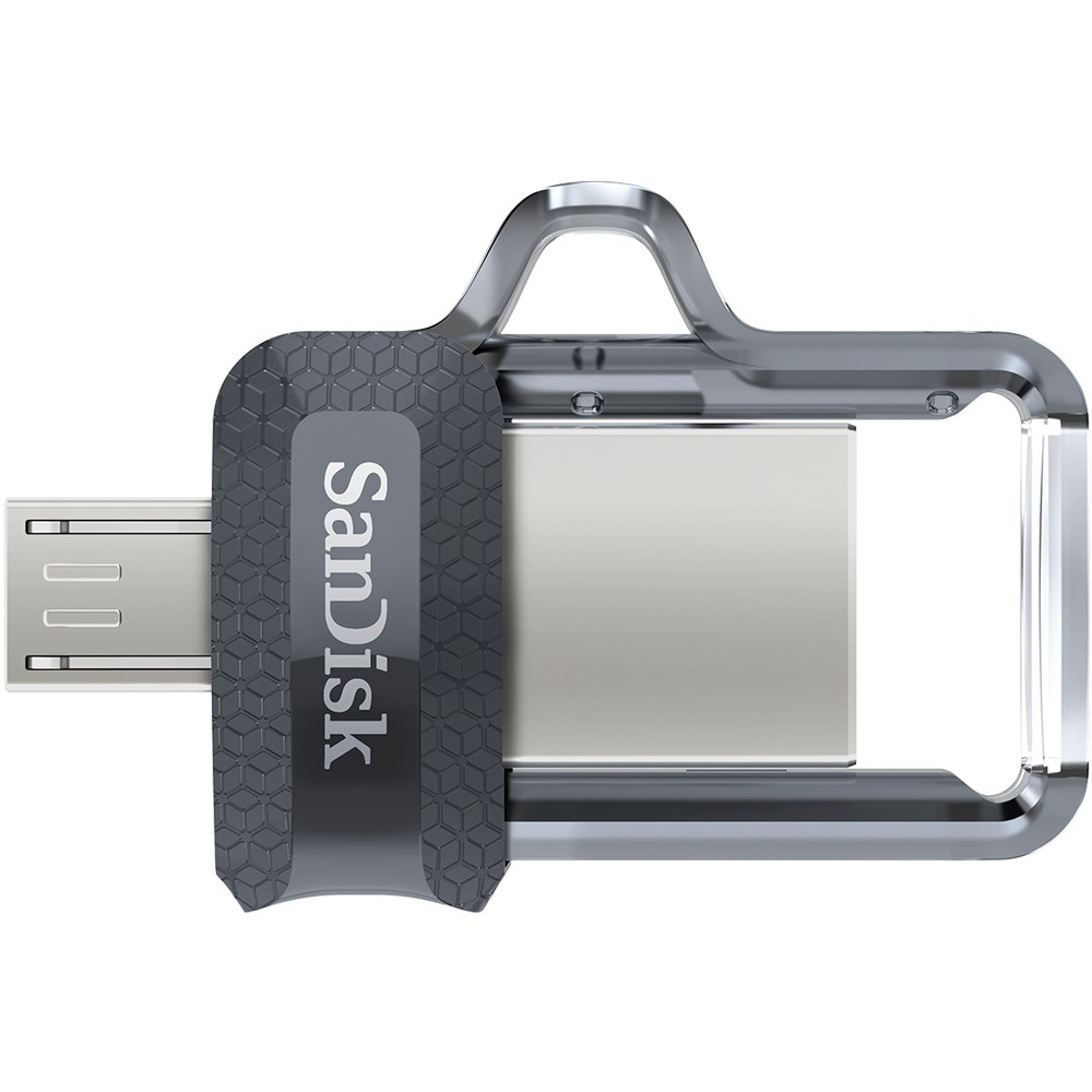 USB SanDisk Ultra Dual m3.0, 128 GB, USB Type-A / Micro-USB