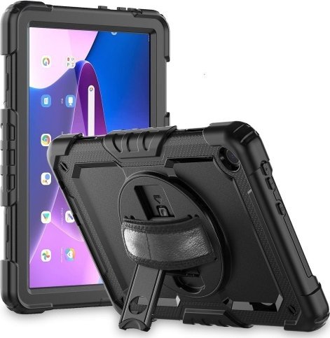Mbulesë tablet Tech-Protect Solid360, për Lenovo Tab M10 3rd Gen 10.1", silikoni dhe polikarbonat, e zezë