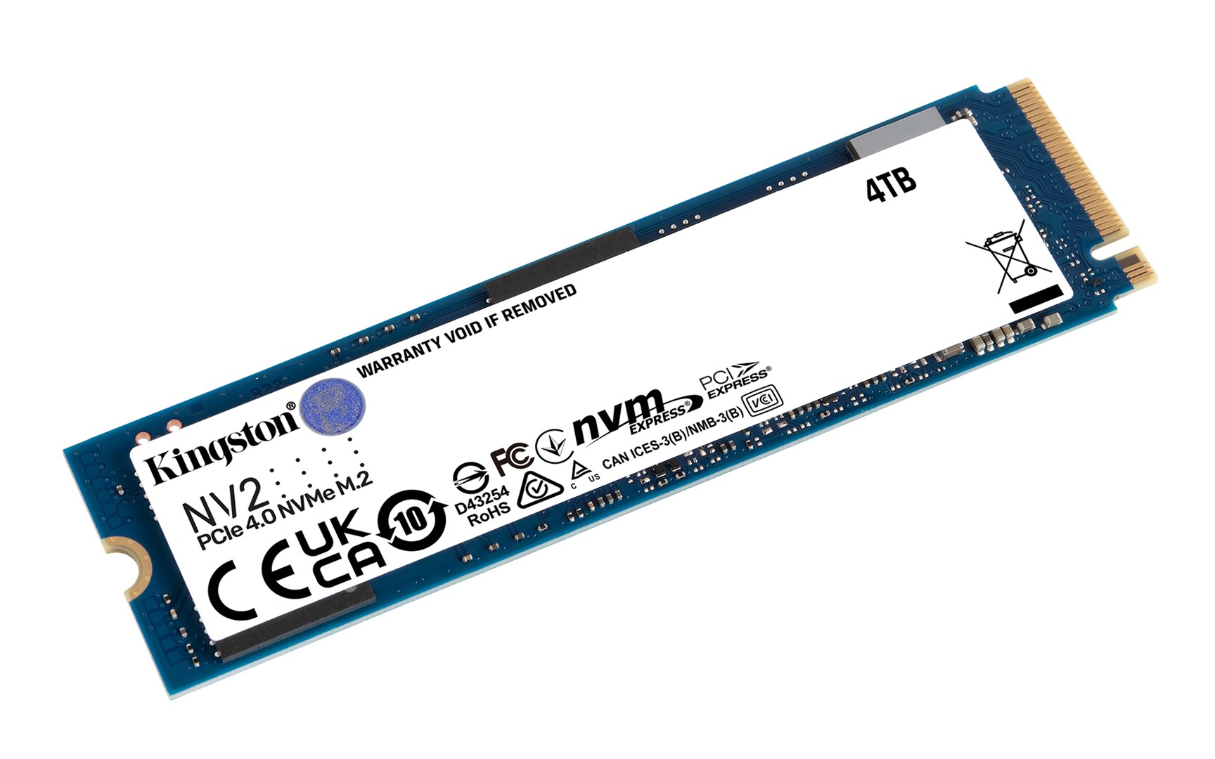 Disk SSD Kingston NV2, 4TB, M.2 2280 NVMe