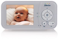 Monitor bebe Alecto DVM2028, video dhe audio, rreze 300m, i bardhë