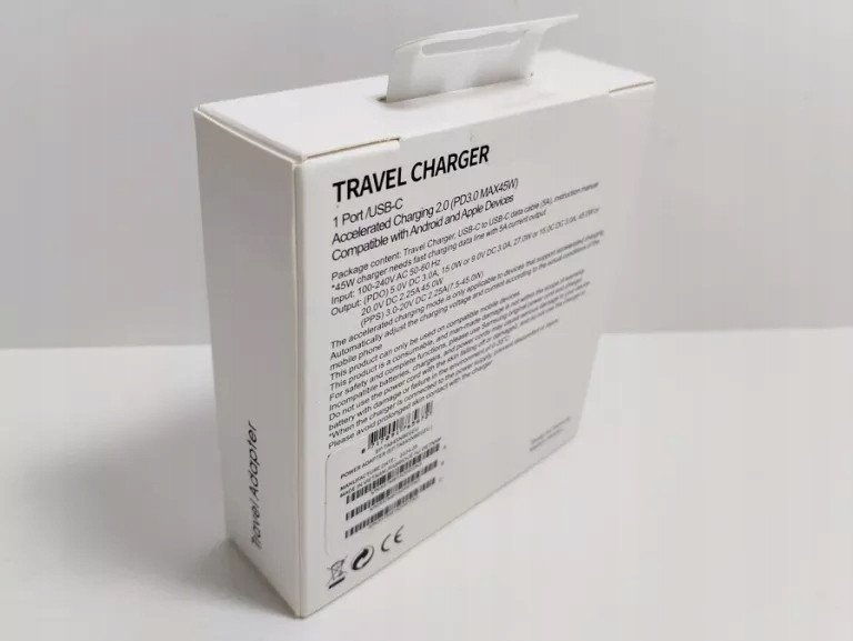 Adapter karikues Samsung EP-TA845, USB C, 45W PD, i zi