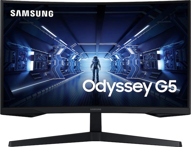 Monitor Samsung Odyssey G5 (LC27G55TQWRXEN), 27" QLED, WQHD, i zi