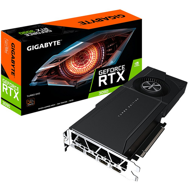 Kartelë grafike Gigabyte GeForce RTX 3090 Turbo, 24GB GDDR6