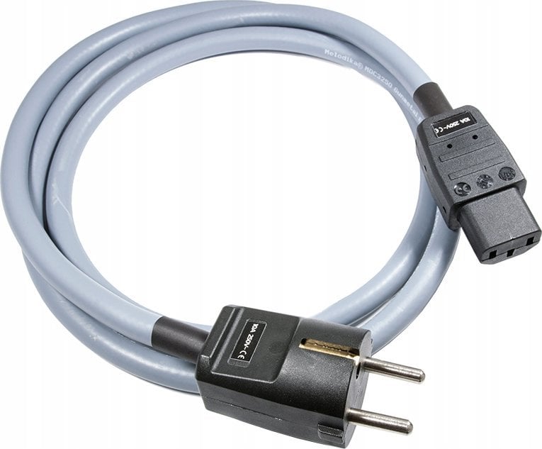 Кабел за струја Melodika MDP25G, 3x2.5mm², 2.5m, gunmetal