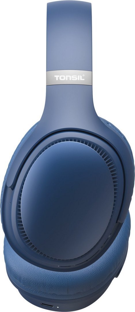 Kufje wireless Tonsil R35BT, Bluetooth, me mikrofon, blu