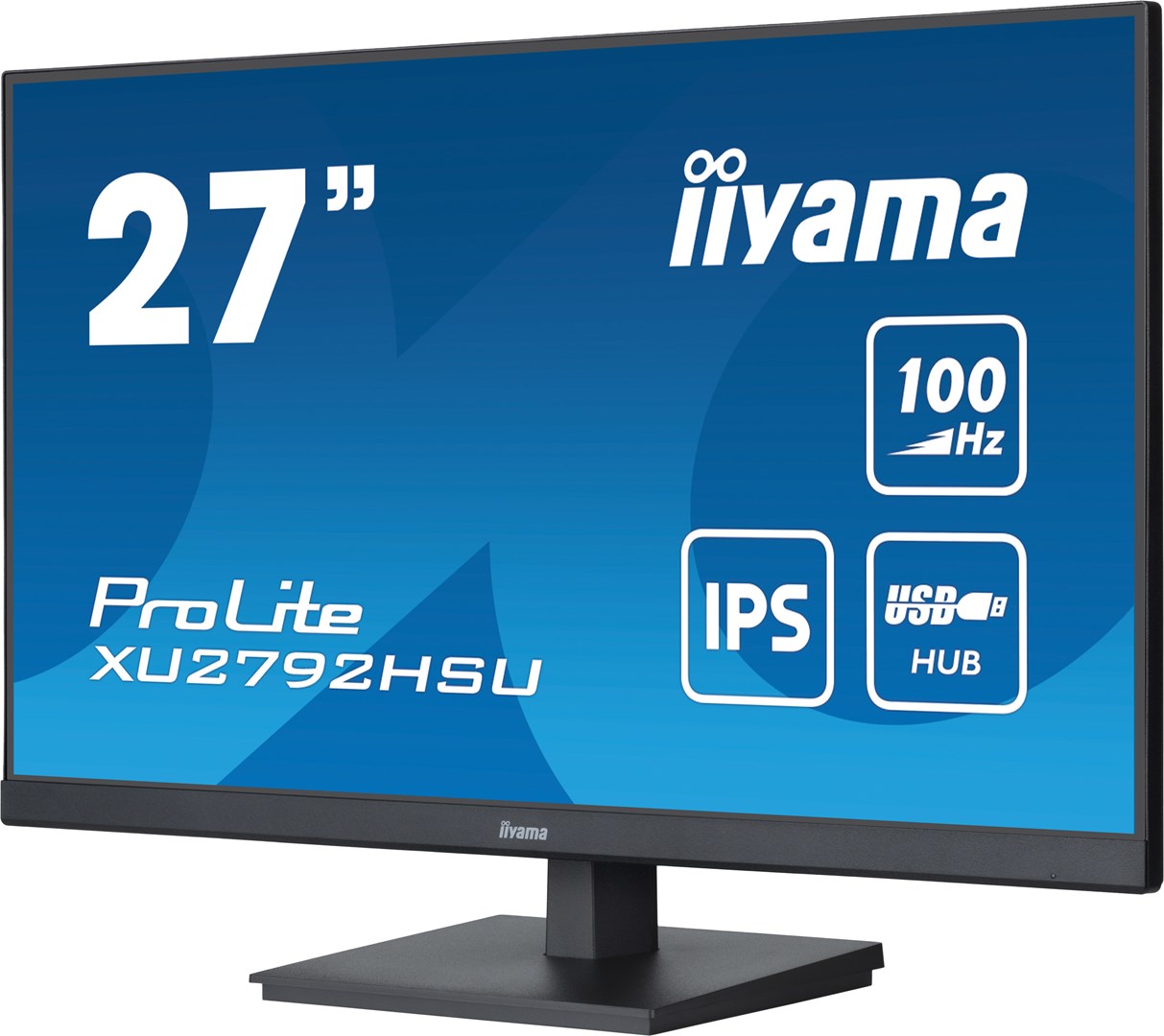 Monitor Iiyama XU2792HSU-B6, 27", Full HD, IPS, 100Hz, i zi