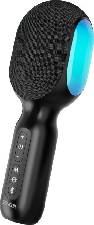Mikrofon karaoke Sencor SSS K1000, Bluetooth, LED, i zi