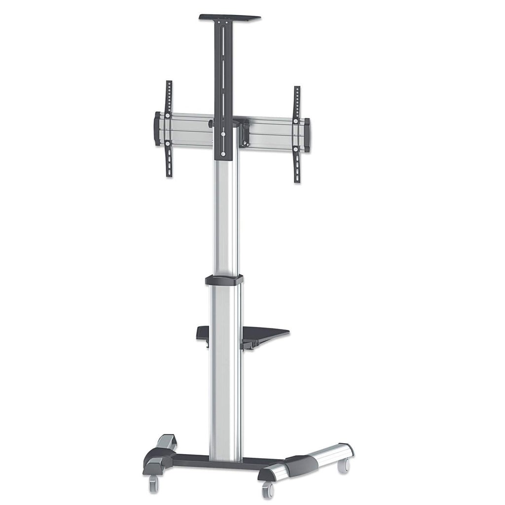 Karrocë televizori Manhattan, 37"-86", 50kg, e argjendtë