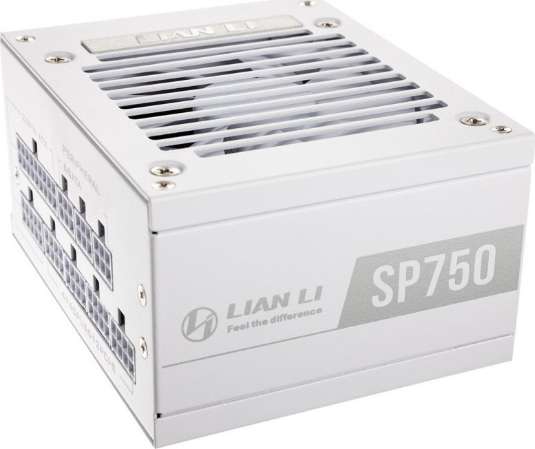Furnizues energjie Lian Li SP750 SFX, 750W, 80 Plus Gold, i bardhë