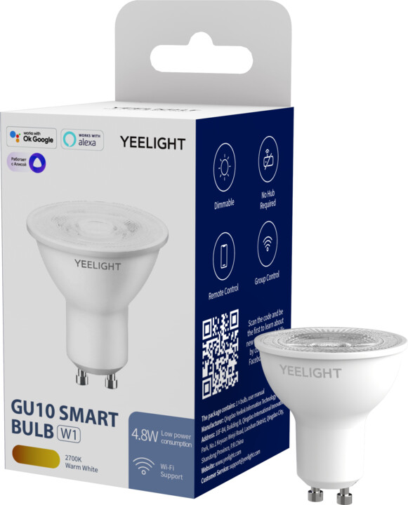 Poç Xiaomi Yeelight GU10 Smart W1 (Dimmable) 4 copë