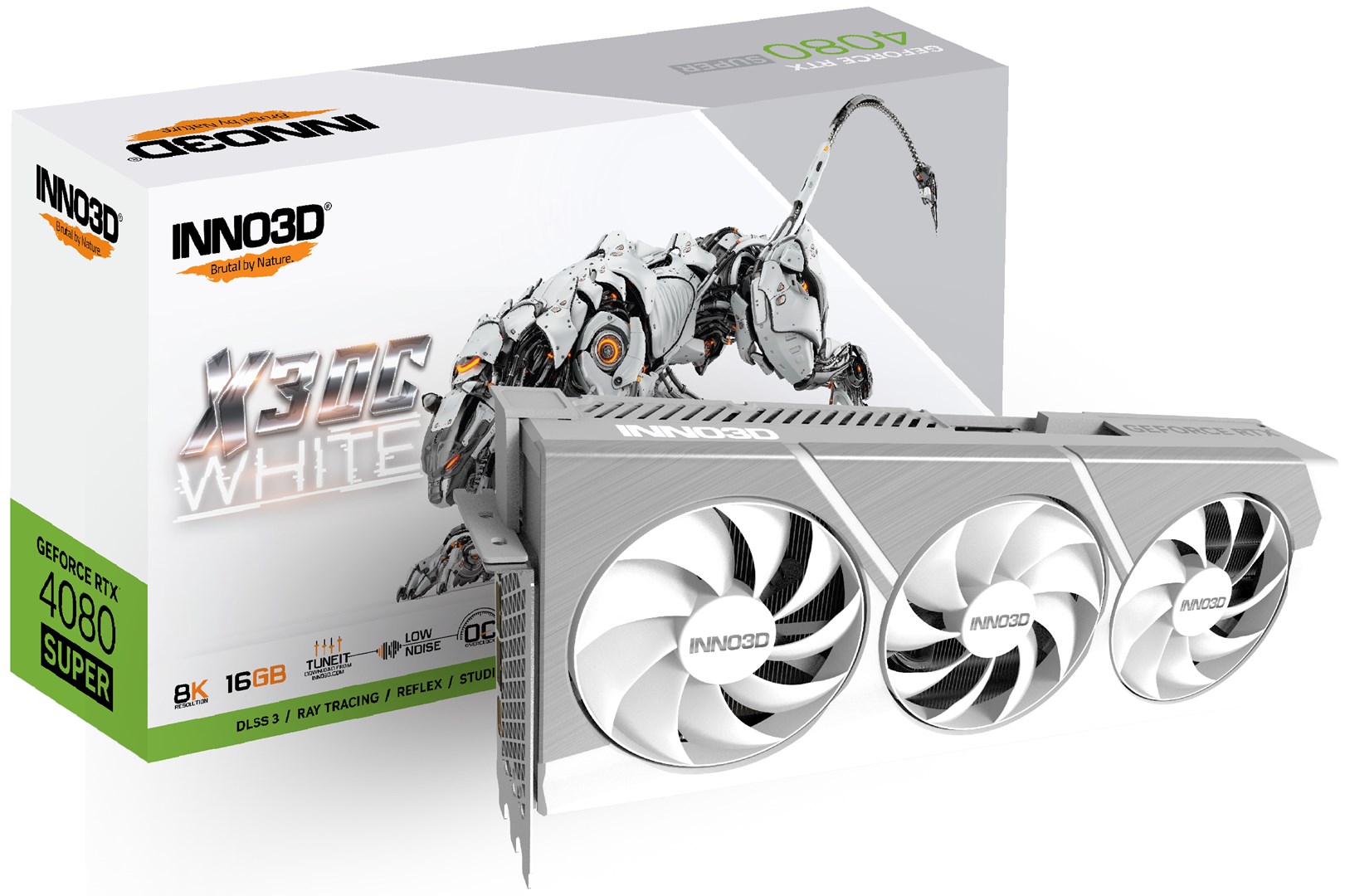 Kartë grafike Inno3D NVIDIA GeForce RTX 4080, OC, 16 GB GDDR6X