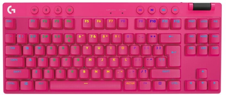 [OUTLET] Tastierë Logitech G Pro X TKL Lightspeed, GX Brown, US, rozë