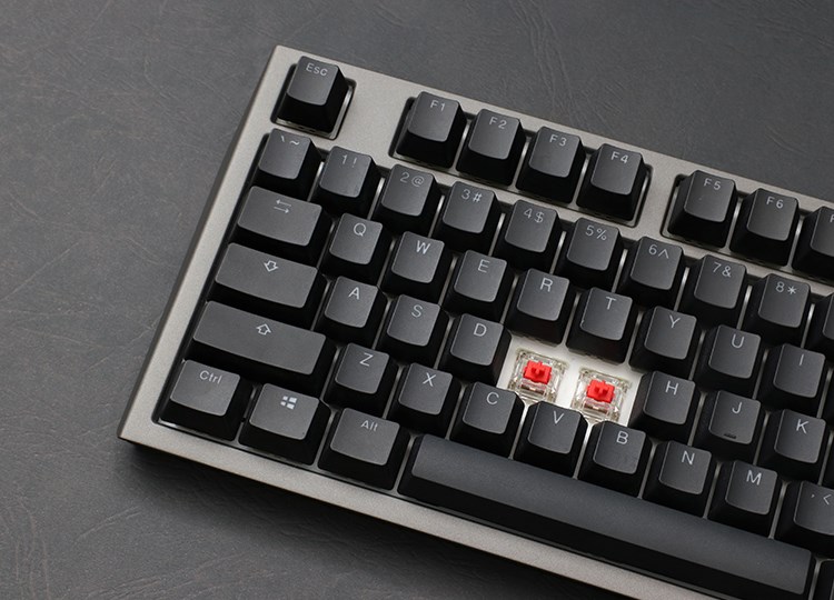 Tastierë Ducky Shine 7 PBT, MX Speed Silver, RGB, e hirtë